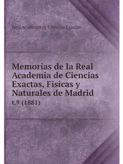 Memorias de la Real Academia de Cienc