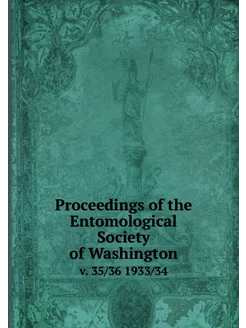 Proceedings of the Entomological Soci