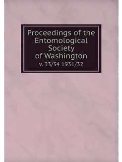 Proceedings of the Entomological Soci