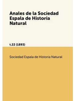 Anales de la Sociedad Espala de Histo