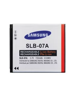 Аккумулятор SLB-07A для фотоаппаратов SAMSUNG