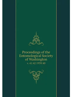 Proceedings of the Entomological Soci