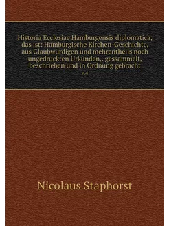 Historia Ecclesiae Hamburgensis diplo