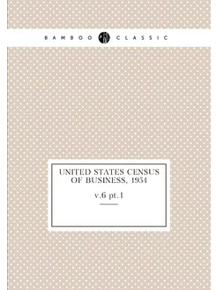 United States census of business, 195