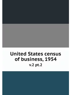 United States census of business, 195