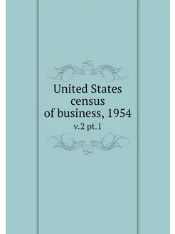 United States census of business, 195