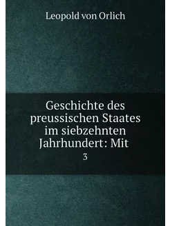 Geschichte des preussischen Staates i