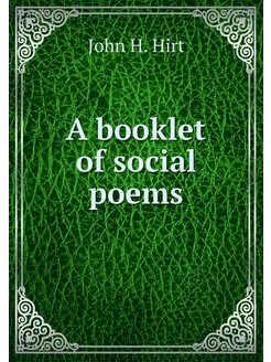 A booklet of social poems