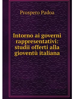 Intorno ai governi rappresentativi s