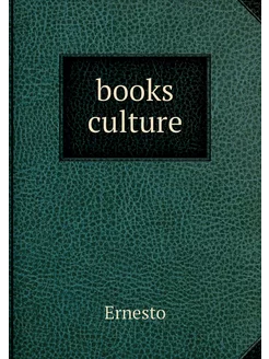 books culture