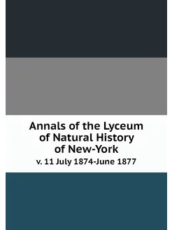 Annals of the Lyceum of Natural Histo