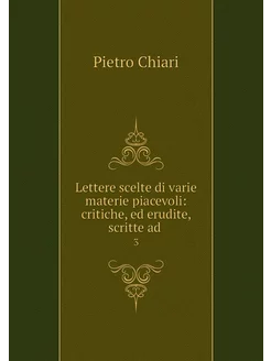 Lettere scelte di varie materie piace