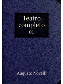 Teatro completo. 01