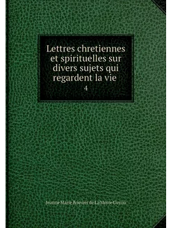 Lettres chretiennes et spirituelles s