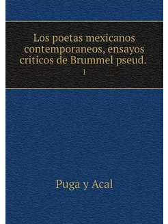 Los poetas mexicanos contemporaneos