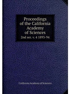 Proceedings of the California Academy