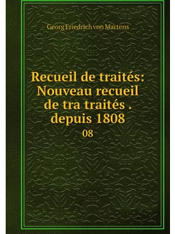 Recueil de traités Nouveau recueil d