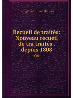 Recueil de traités Nouveau recueil d