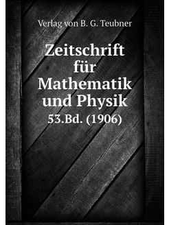 Zeitschrift für Mathematik und Physik