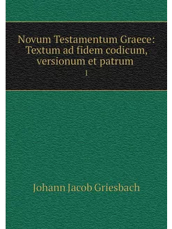 Novum Testamentum Graece Textum ad f