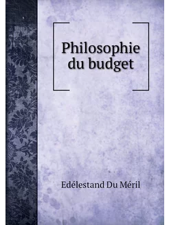 Philosophie du budget