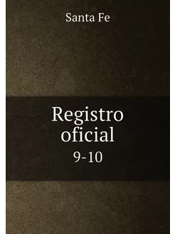 Registro oficial. 9-10