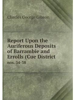 Report Upon the Auriferous Deposits o