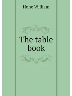 The table book