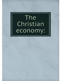 The Christian economy