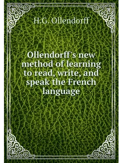 Ollendorff's new method of learning t