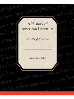 A History of American Literature