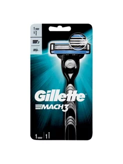 Бритва мужская Gillette Mach3 + 1 кассета