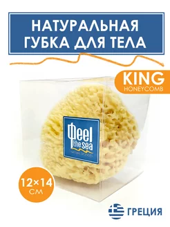 Натуральная морская губка для тела King HoneyComb