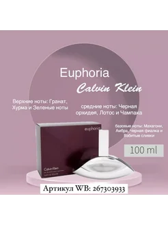 Calvin Klein euphoria духи эйфория