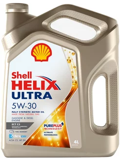 Моторное масло Шелл HELIX ULTRA C3 5W-30 4 л