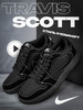 Кроссовки Travis Scott Air Jordan 1 Black бренд Nike продавец 