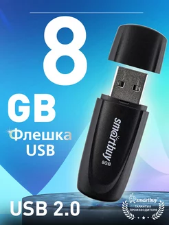 Флешка 8 Гб USB 2.0 Scout Черная