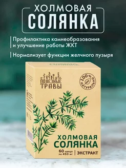 Солянка холмовая трава в капсулах