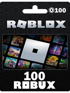 Карта пополнения Роблокс 100 Robux для игры робакс