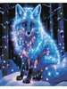 Картина по номерам Лиса В Блестящем Снегу 40x50 бренд Нарисуй Красоту продавец 