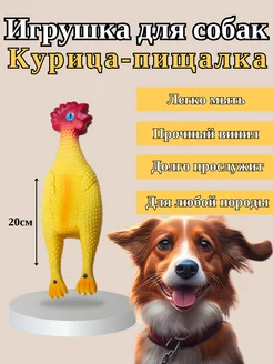 Курица игрушка для собак всех пород