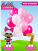 Набор воздушных шаров Лол Дива и цифра 7 бренд праздник праздник огурцы продавец 