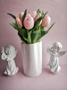 Тюльпаны искусственные силиконовые букет бренд Lovely Charms Flowers&Dekor продавец 