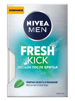 Лосьон после бритья Fresh Kick с мятой 100 мл