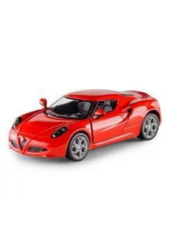 Машинка металлическая Альфа Ромео Alfa Romeo 4C 2013