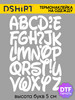 Термонаклейка для одежды буквы Дисней бренд DSHIRT Text продавец 