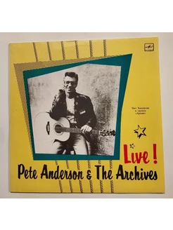 Винтажная виниловая пластинка LP Pete Anderson and The Archi