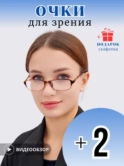 Карбоновые очки для зрения +2