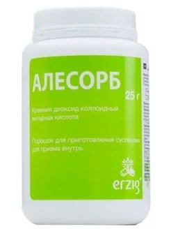 Энтеросорбент Алесорб порошок 25 г