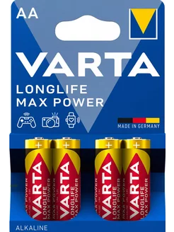 Батарейки Longlife MAX Power LR6 AA - 4 шт